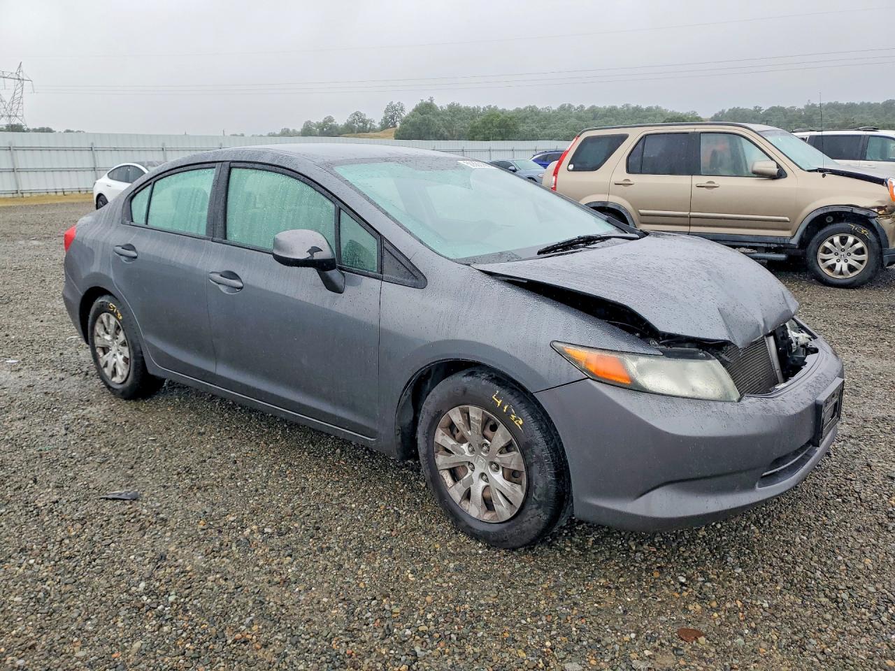 2012 HONDA CIVIC LX photo 7