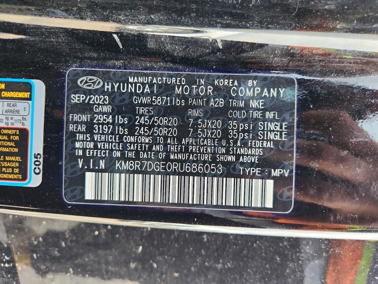 2024 HYUNDAI PALISADE CALLIGRAPHY NIGHT EDITION photo 27