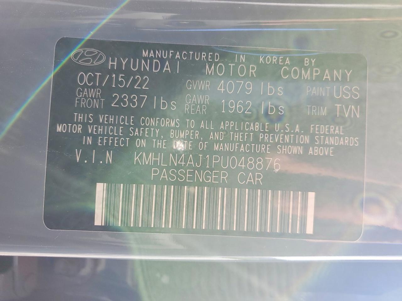 2023 HYUNDAI ELANTRA LIMITED photo 34