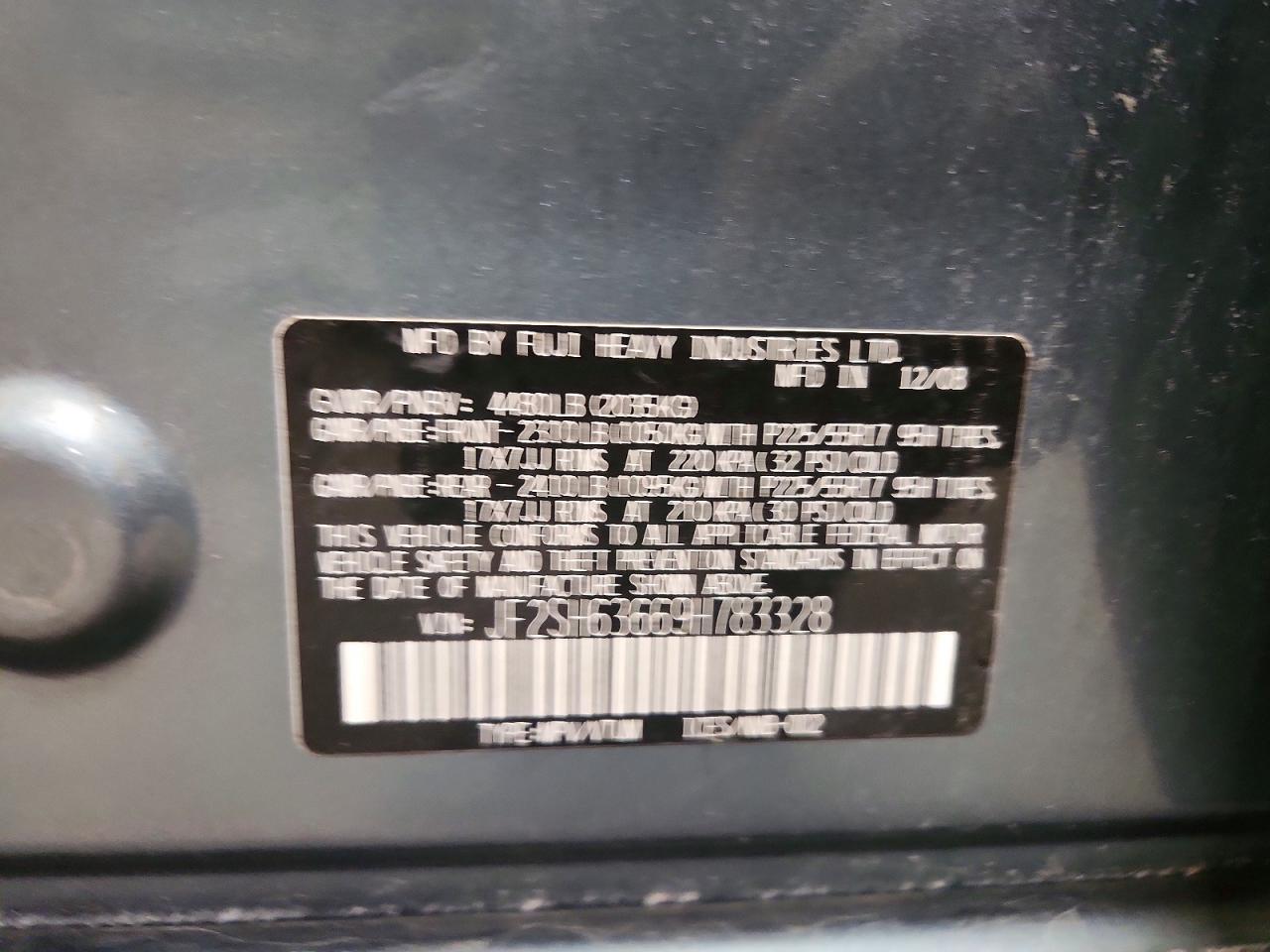 2009 SUBARU FORESTER 2.5X PREMIUM photo 25