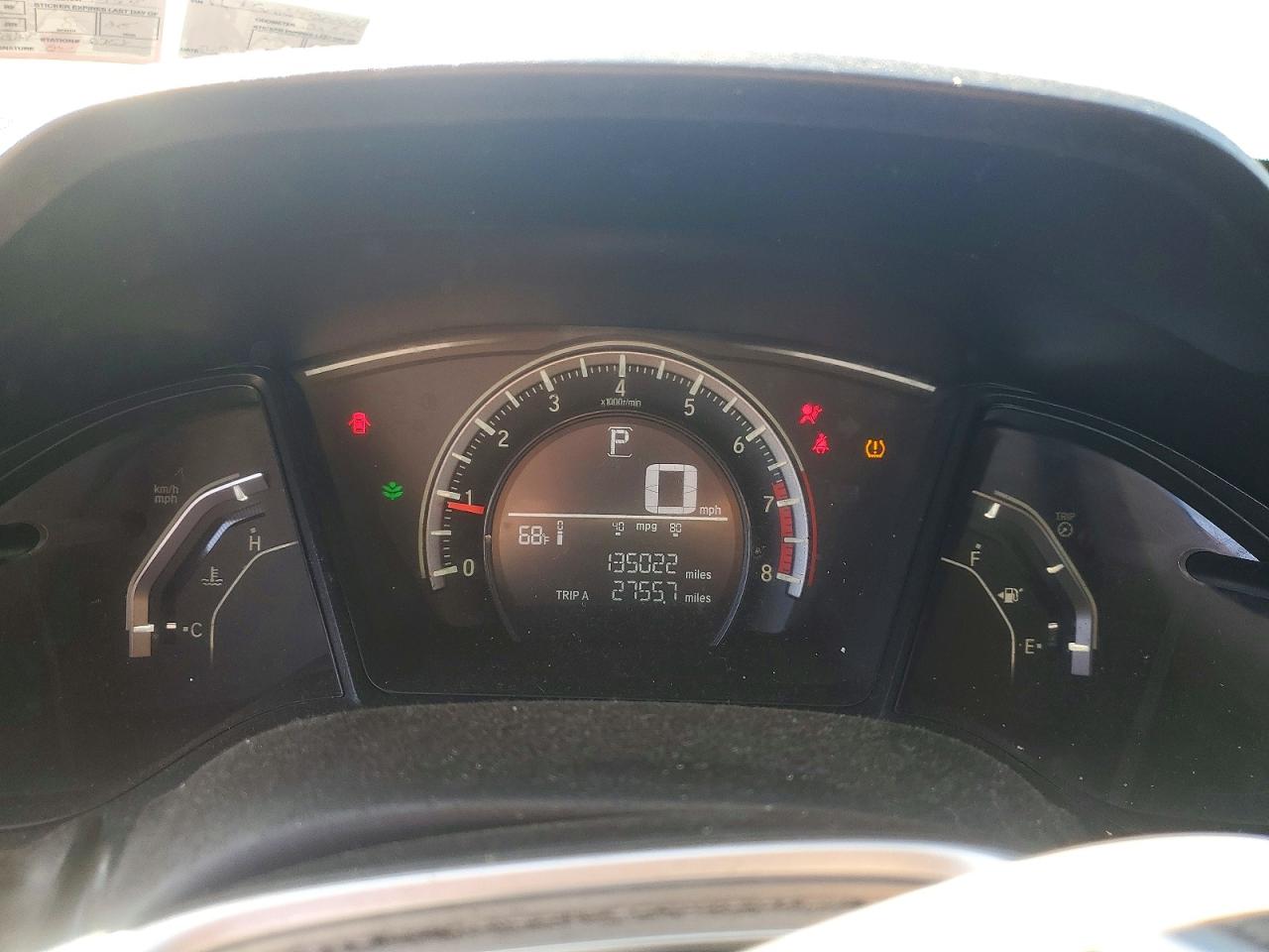 2016 HONDA CIVIC LX photo 17