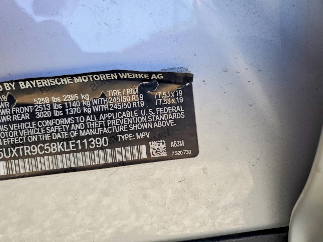 2019 BMW X3 XDRIVE30I photo 40