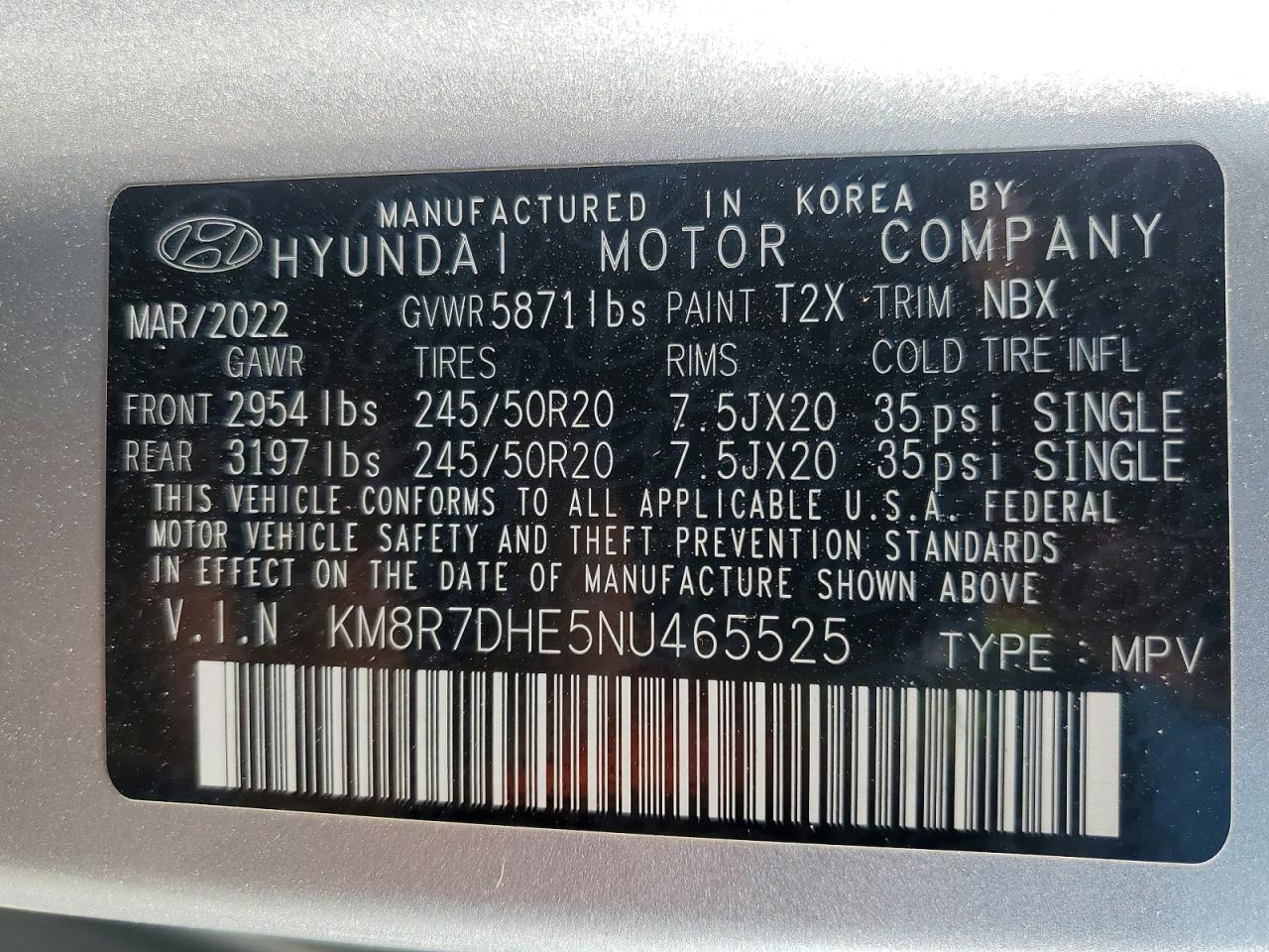 2022 HYUNDAI PALISADE CALLIGRAPHY photo 25