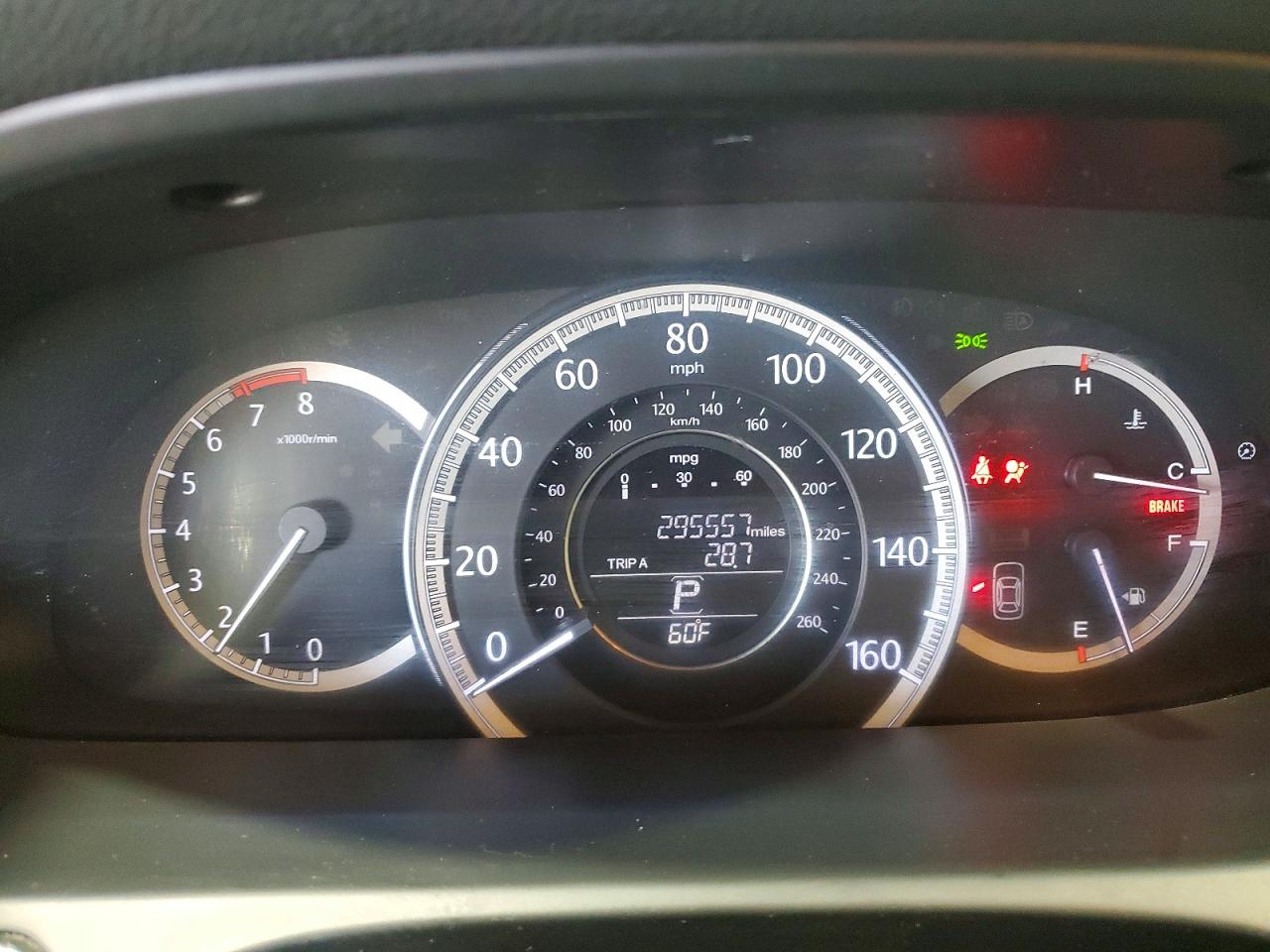 2013 HONDA ACCORD LX photo 9