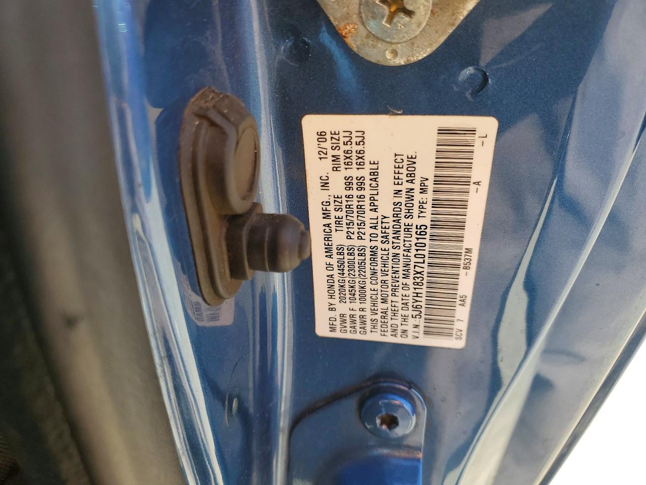 2007 HONDA ELEMENT LX photo 25