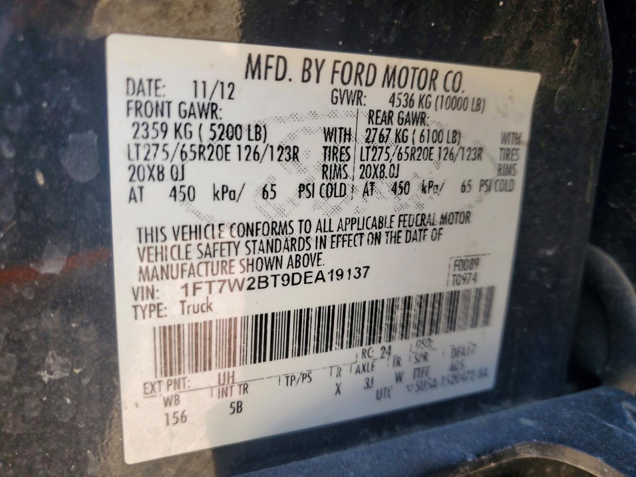 2013 FORD F250 SUPER DUTY photo 23