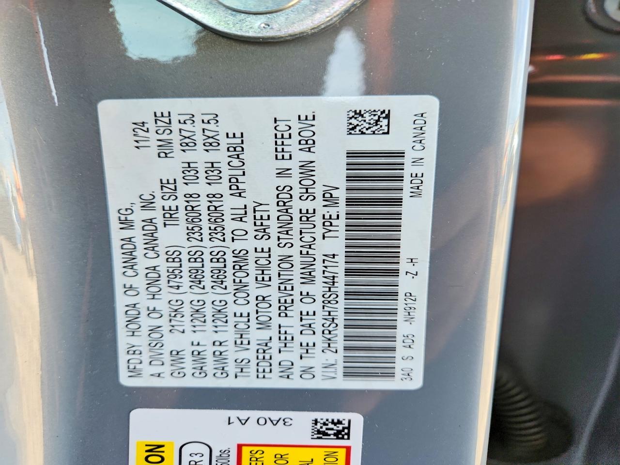 2025 HONDA CR-V EXL photo 25