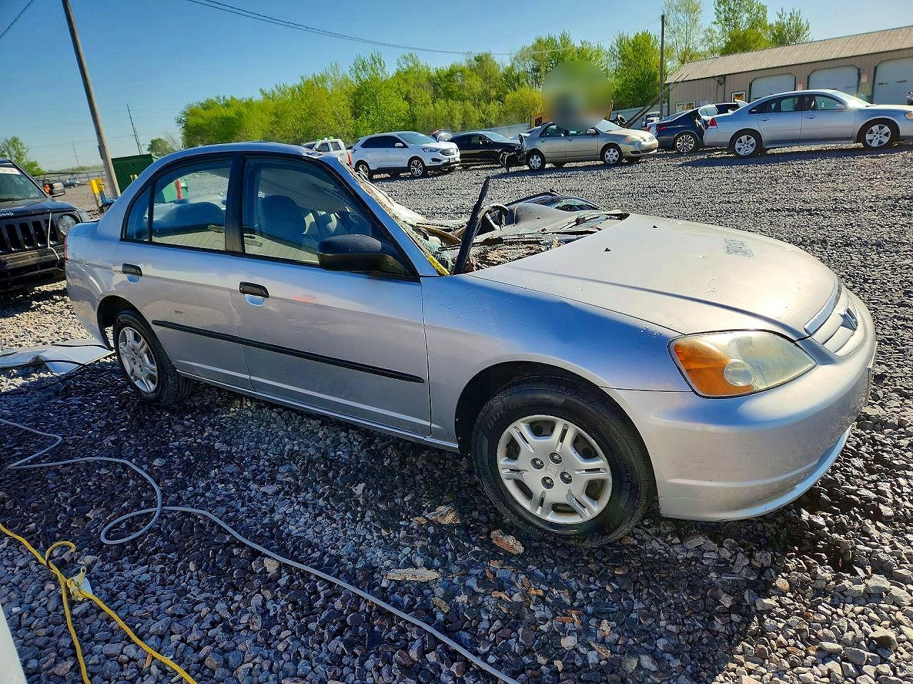 2001 HONDA CIVIC DX photo 4