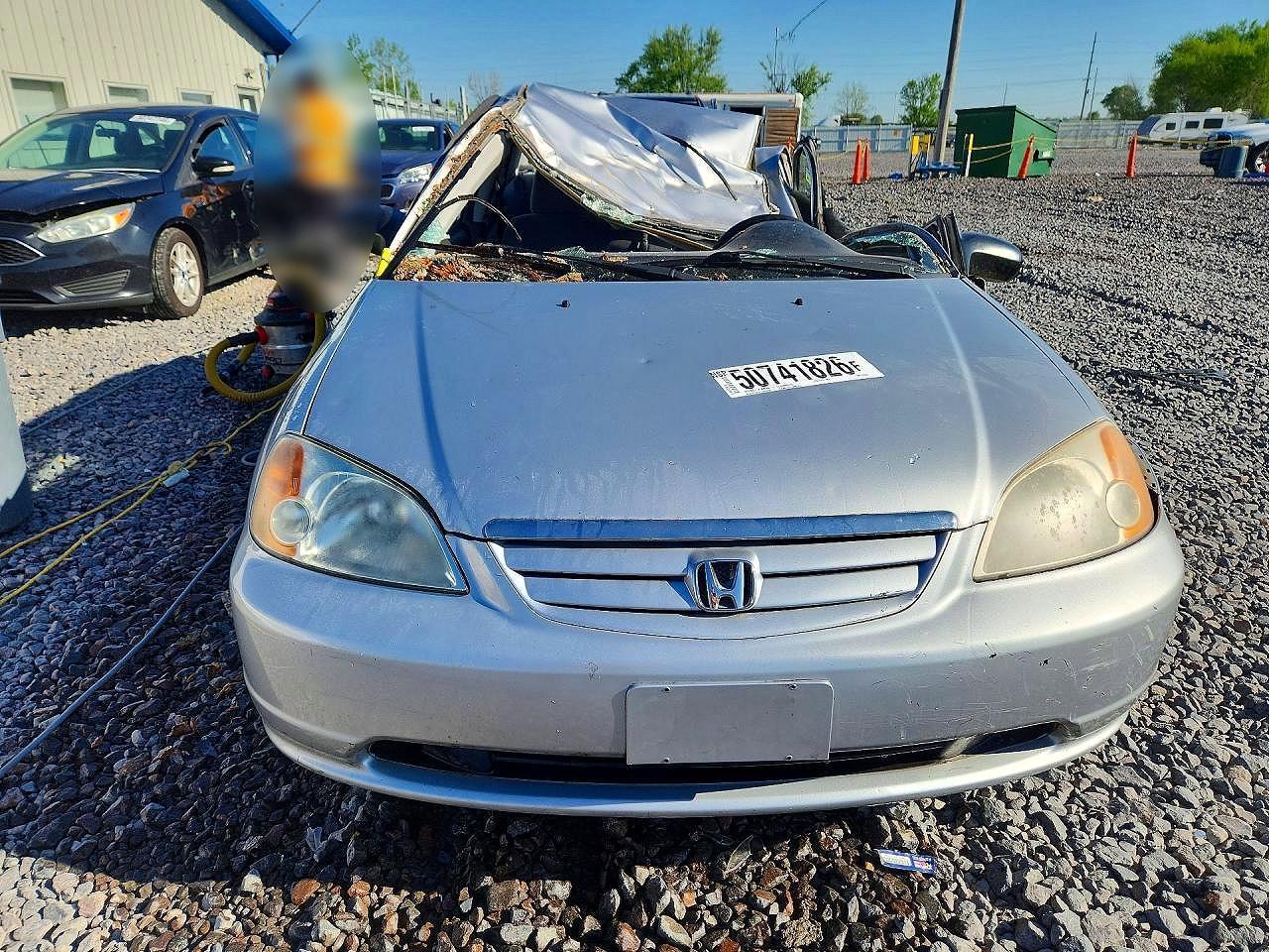 2001 HONDA CIVIC DX photo 5