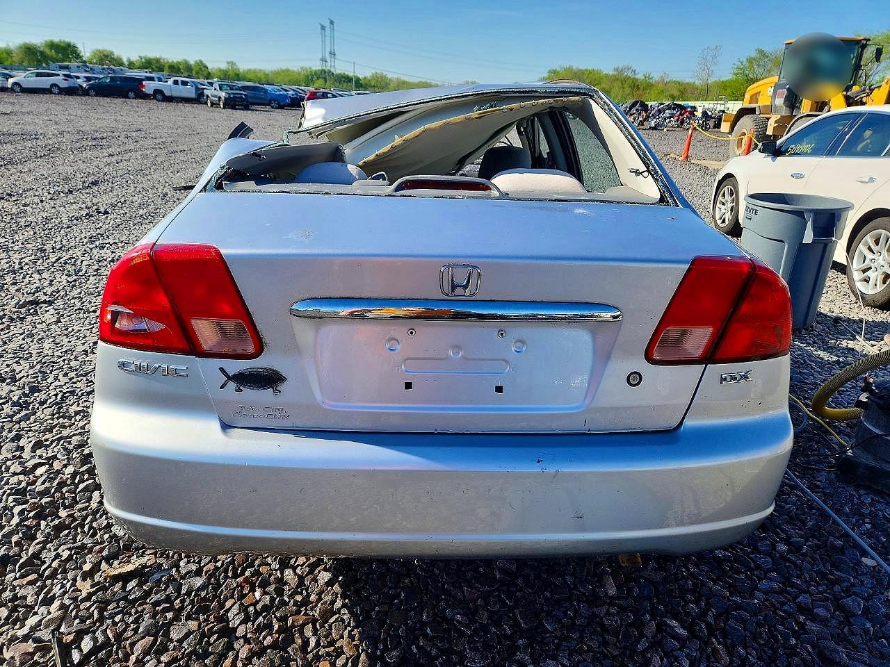 2001 HONDA CIVIC DX photo 6