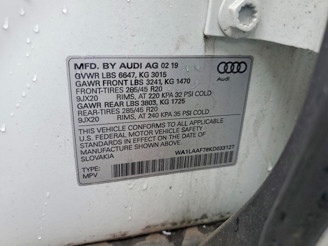 2019 AUDI Q7 photo 14