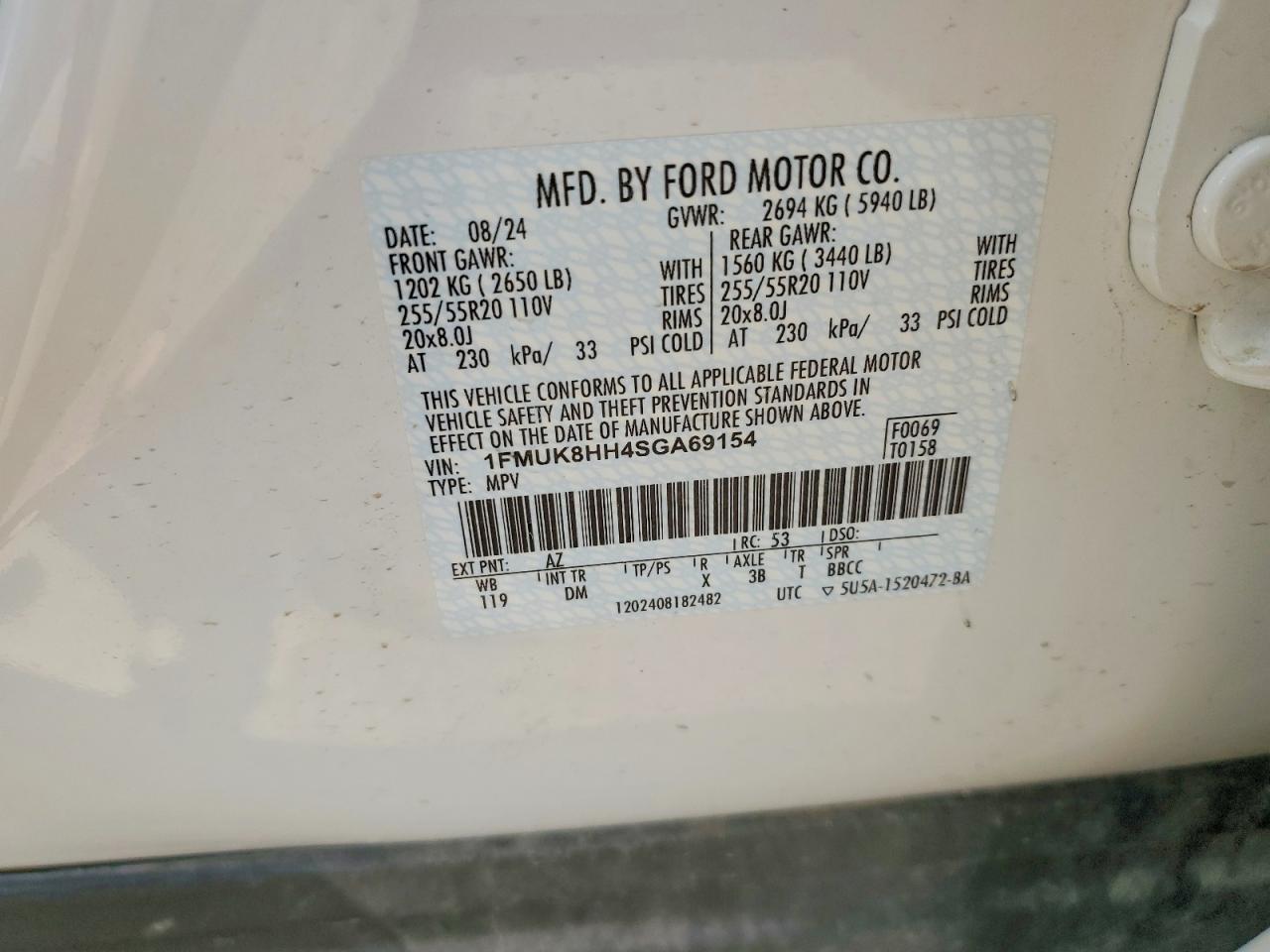 2025 FORD EXPLORER PLATINUM photo 37