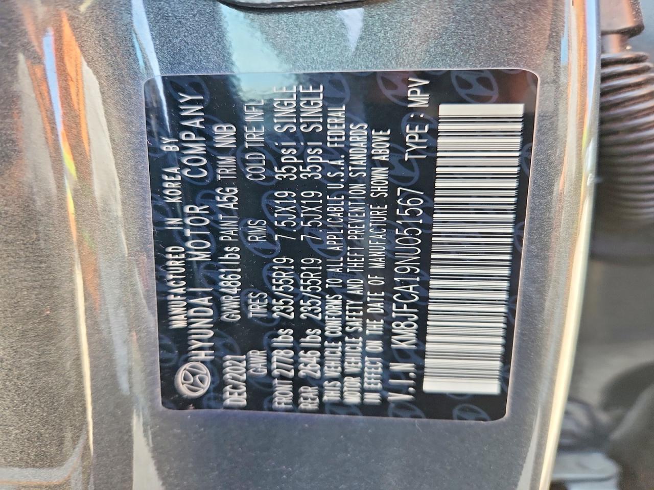 2022 HYUNDAI TUCSON SEL CONVENIENCE photo 40