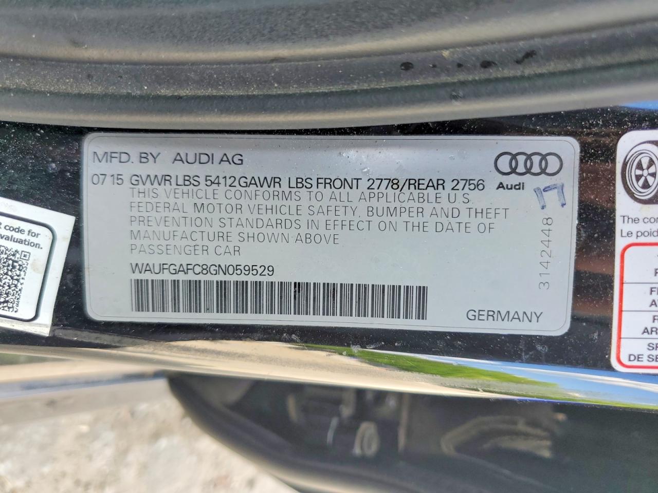 2016 AUDI A6 PREMIUM PLUS photo 23