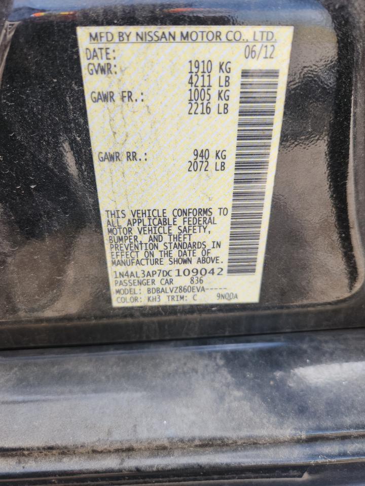 2013 NISSAN ALTIMA 2.5 photo 37