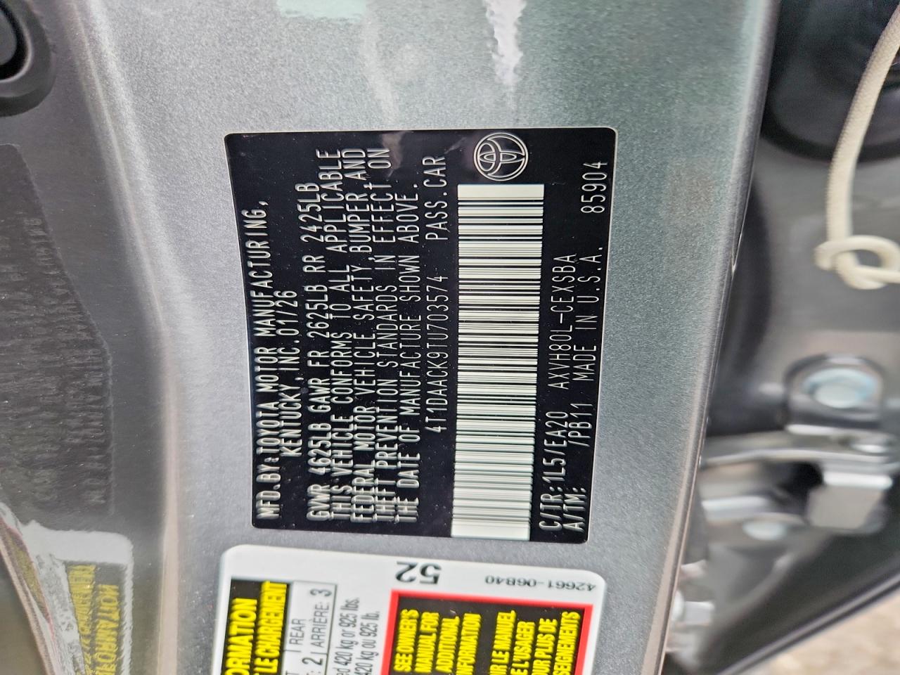 2026 TOYOTA CAMRY SE photo 34