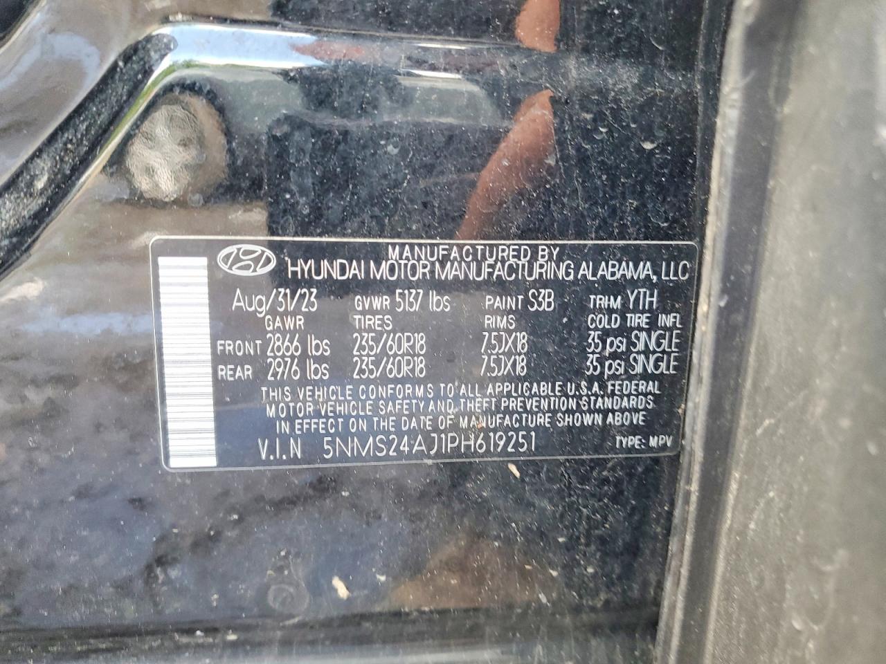 2023 HYUNDAI SANTA FE SEL photo 23