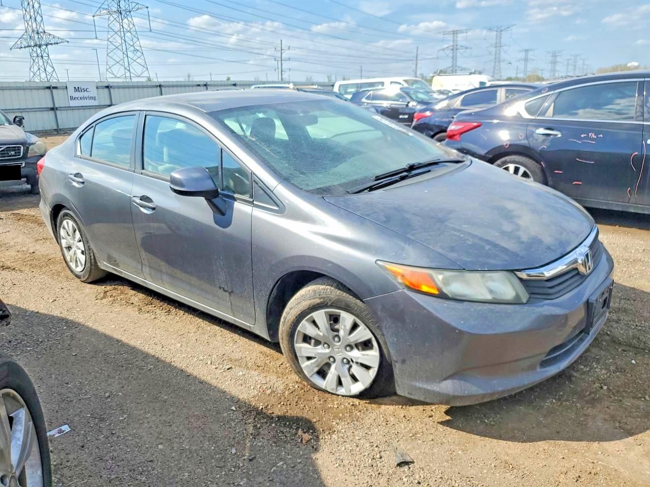 2012 HONDA CIVIC LX photo 4