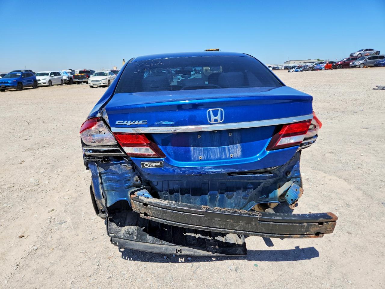 2013 HONDA CIVIC EX photo 11
