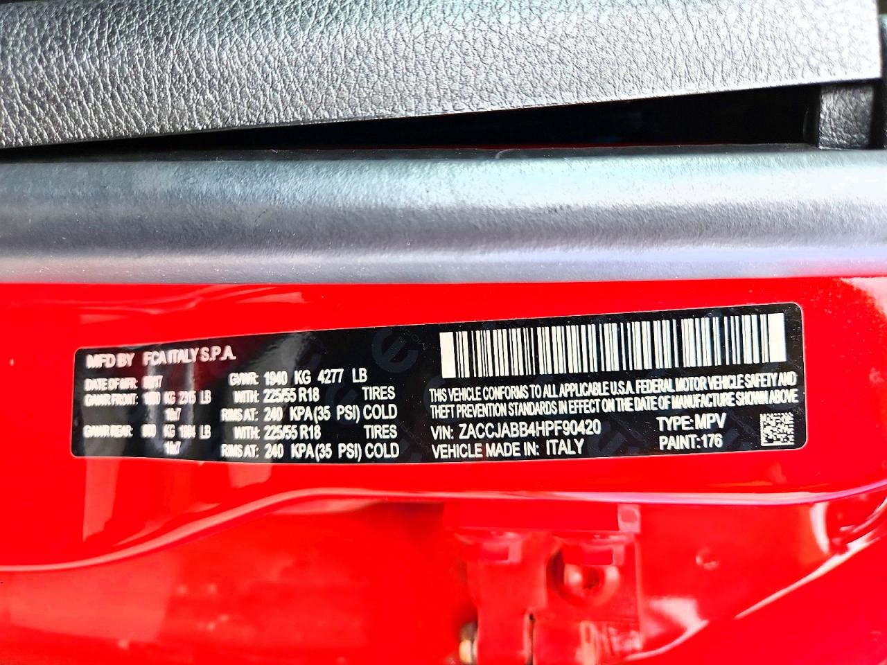 2017 JEEP RENEGADE LATITUDE photo 25