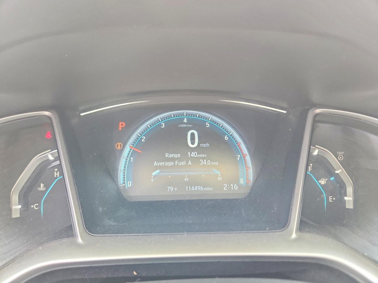 2016 HONDA CIVIC EXL photo 17
