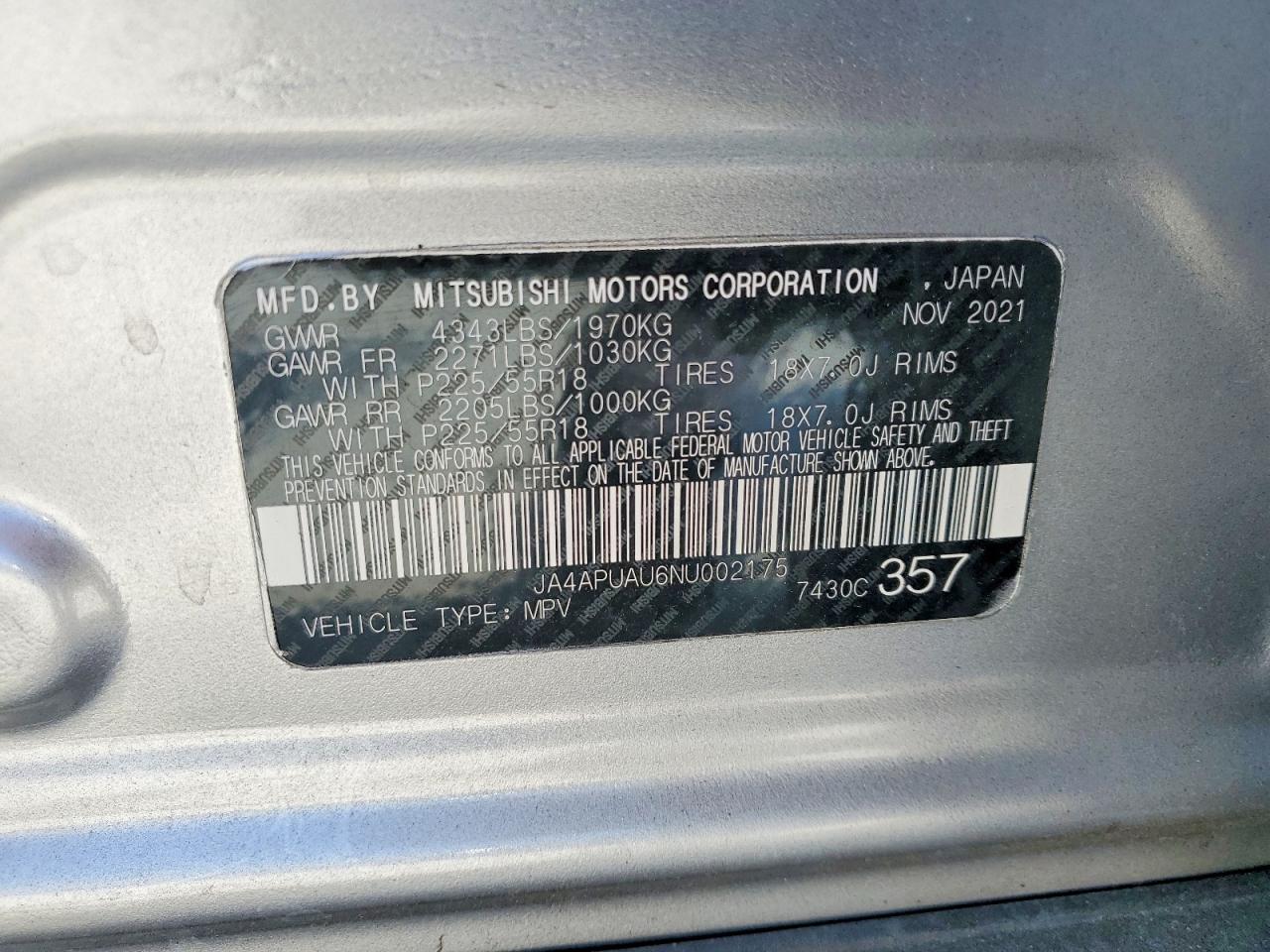 2022 MITSUBISHI OUTLANDER SPORT ES photo 25