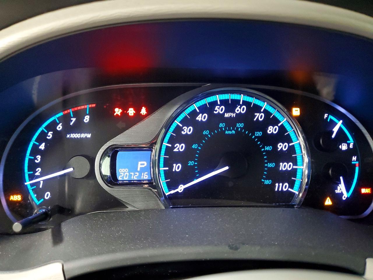 2013 TOYOTA SIENNA XLE 8-PASSENGER photo 9