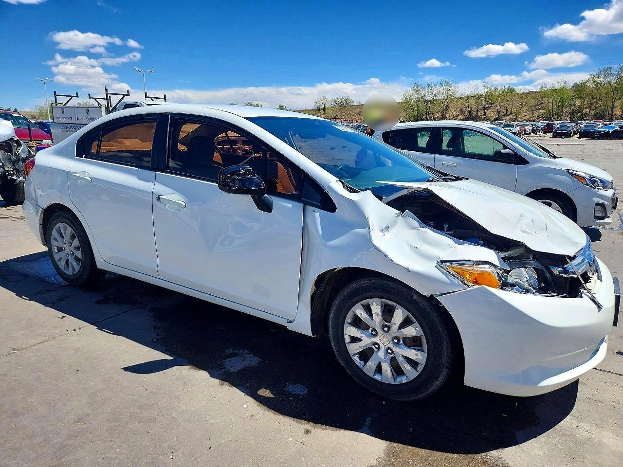2012 HONDA CIVIC LX photo 7