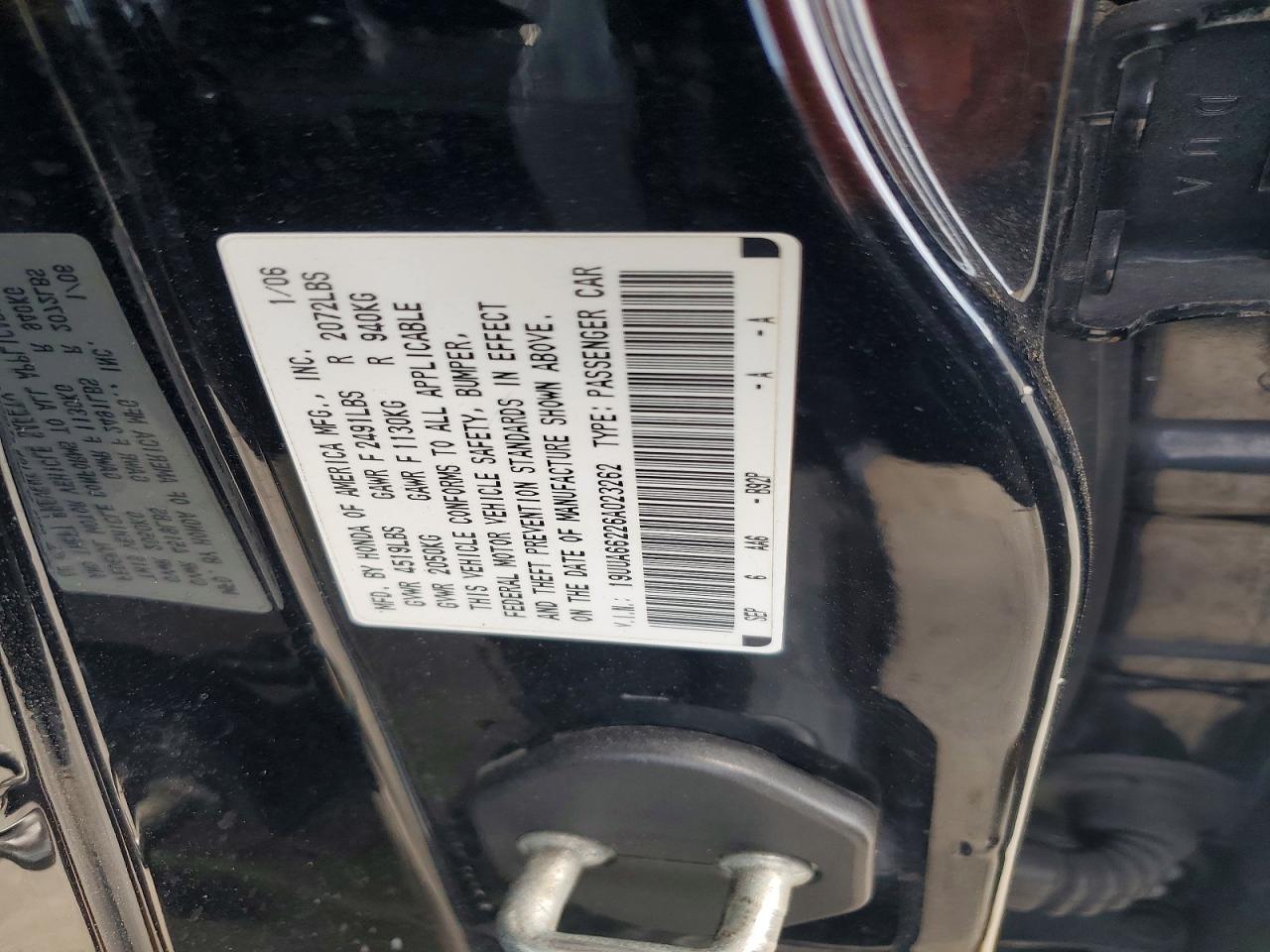 2006 ACURA 3.2TL photo 23