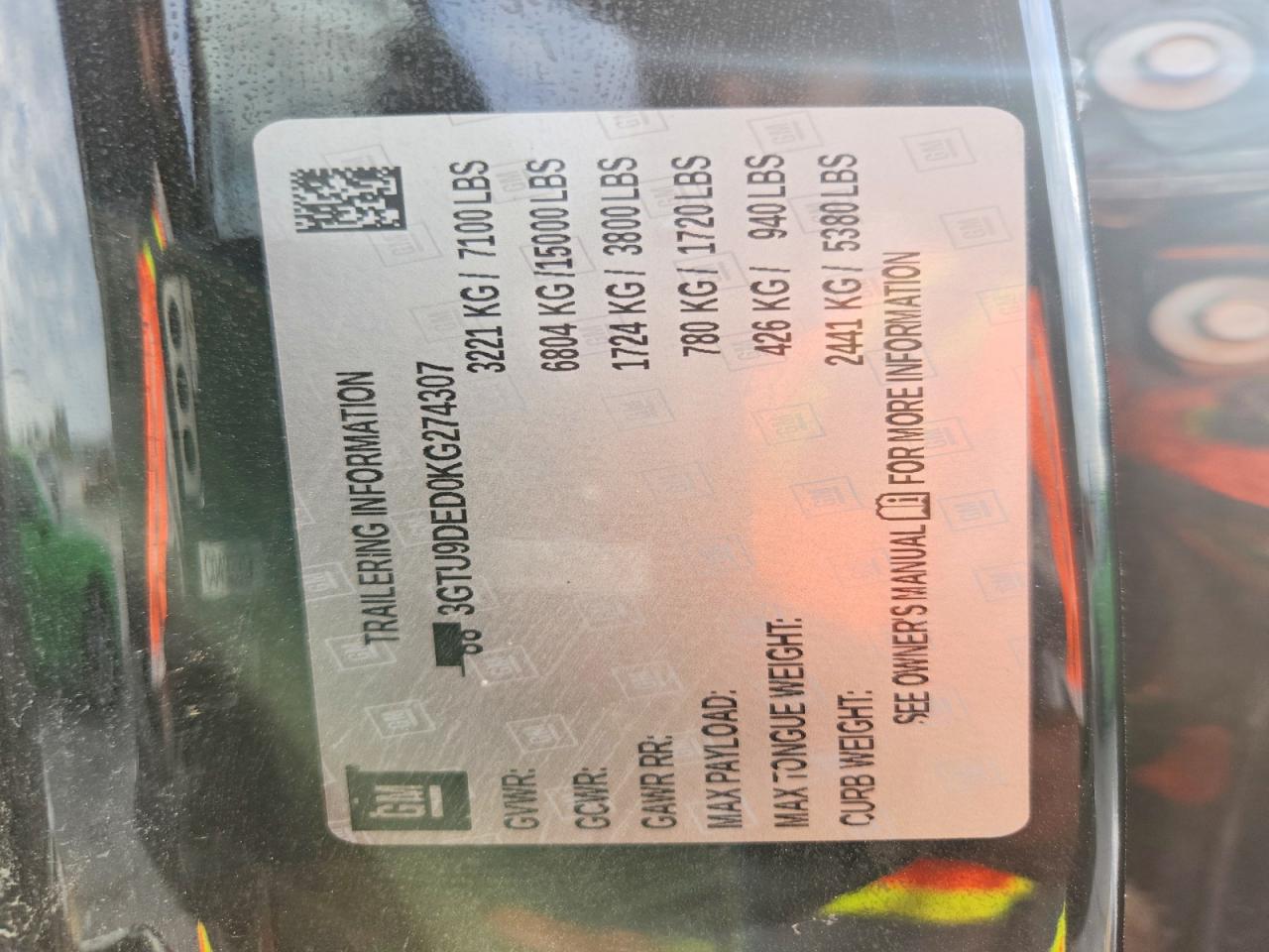 2019 GMC SIERRA K1500 SLT photo 34