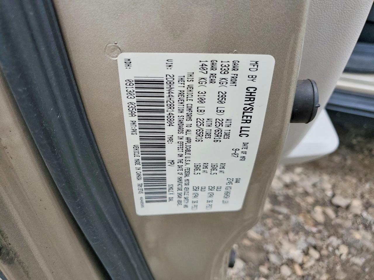 2008 DODGE GRAND CARAVAN SE photo 25