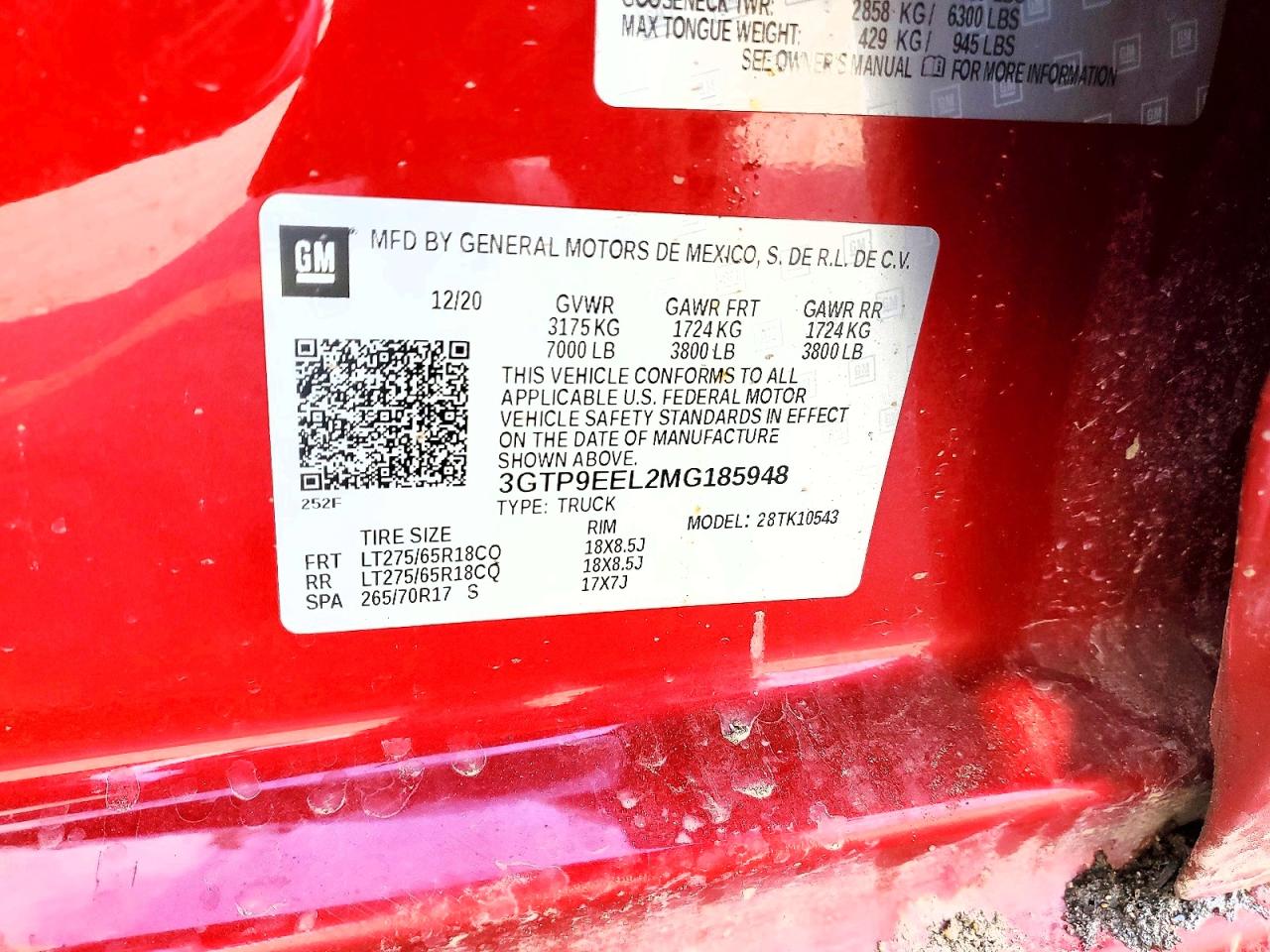 2021 GMC SIERRA K1500 AT4 photo 23