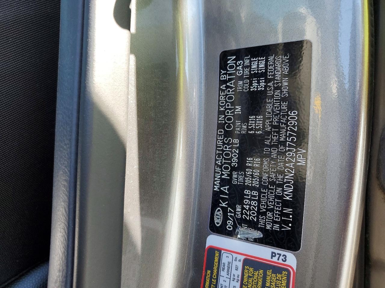 2018 KIA SOUL BASE photo 13