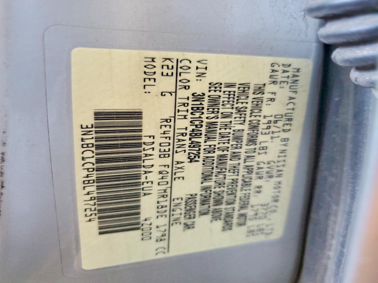 2011 NISSAN VERSA 1.8 S photo 34