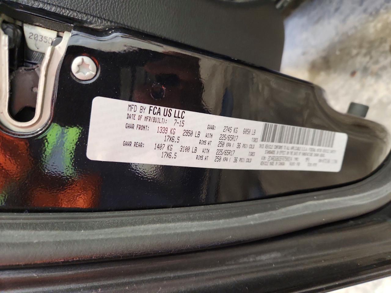 2015 DODGE GRAND CARAVAN SE photo 27