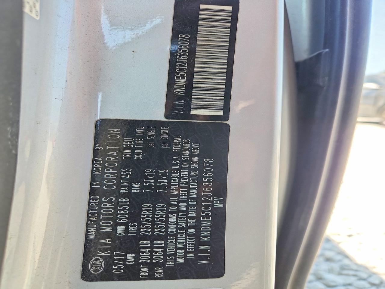 2018 KIA SEDONA SXL photo 40