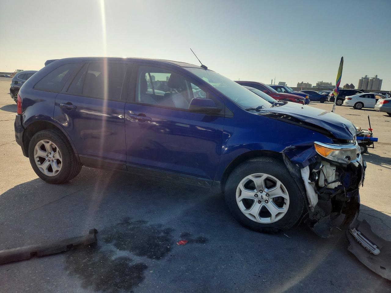 2014 FORD EDGE SEL photo 7