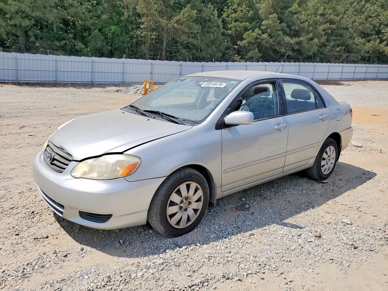 2003 TOYOTA COROLLA