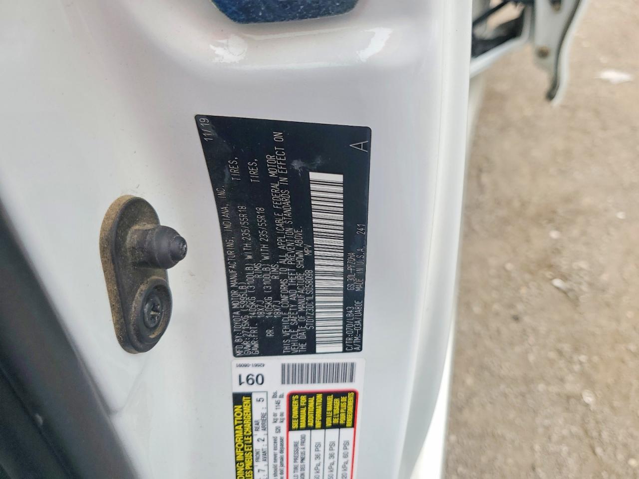 2020 TOYOTA SIENNA LIMITED 7-PASSENGER photo 25