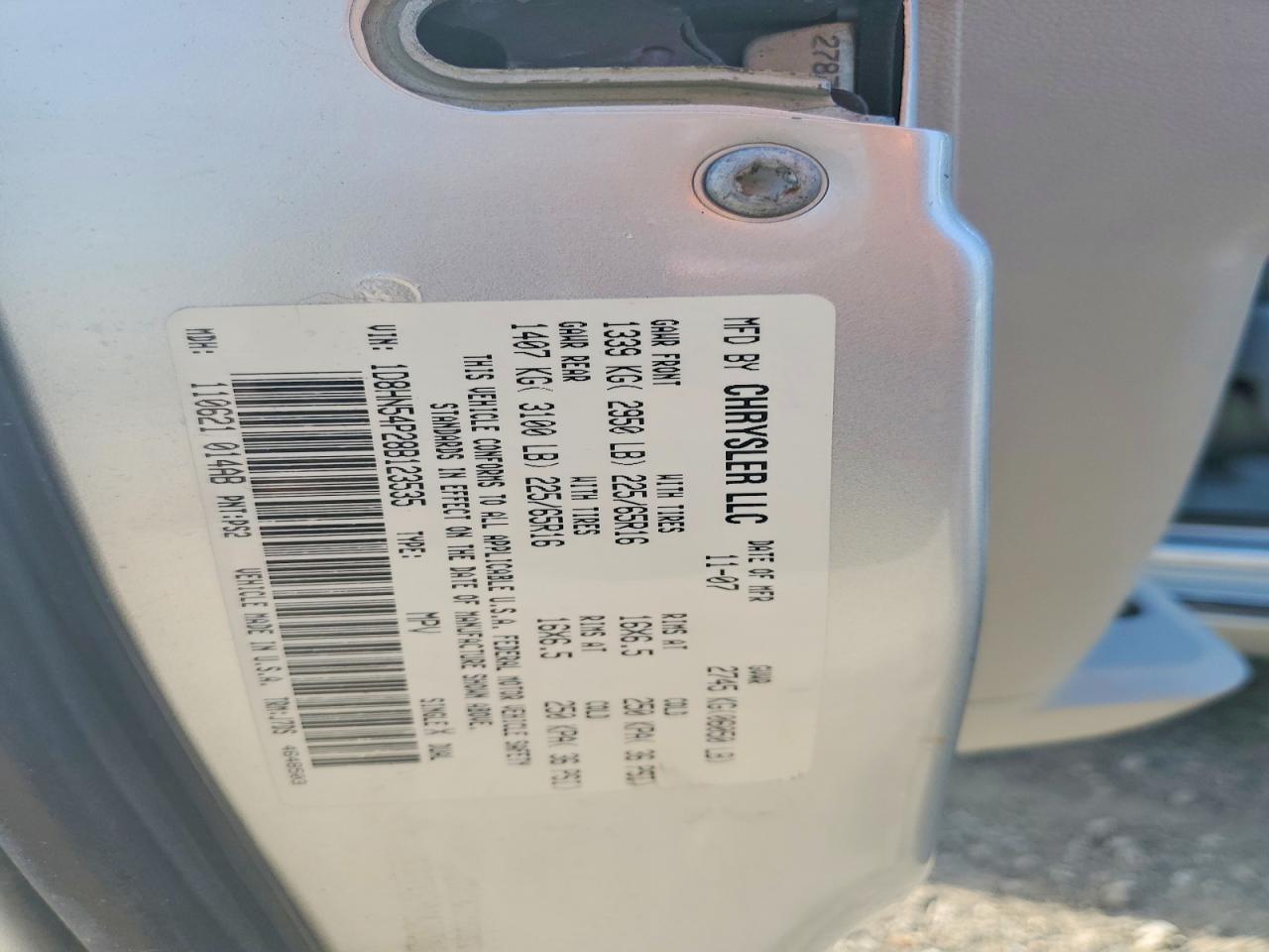 2008 DODGE GRAND CARAVAN SXT photo 37
