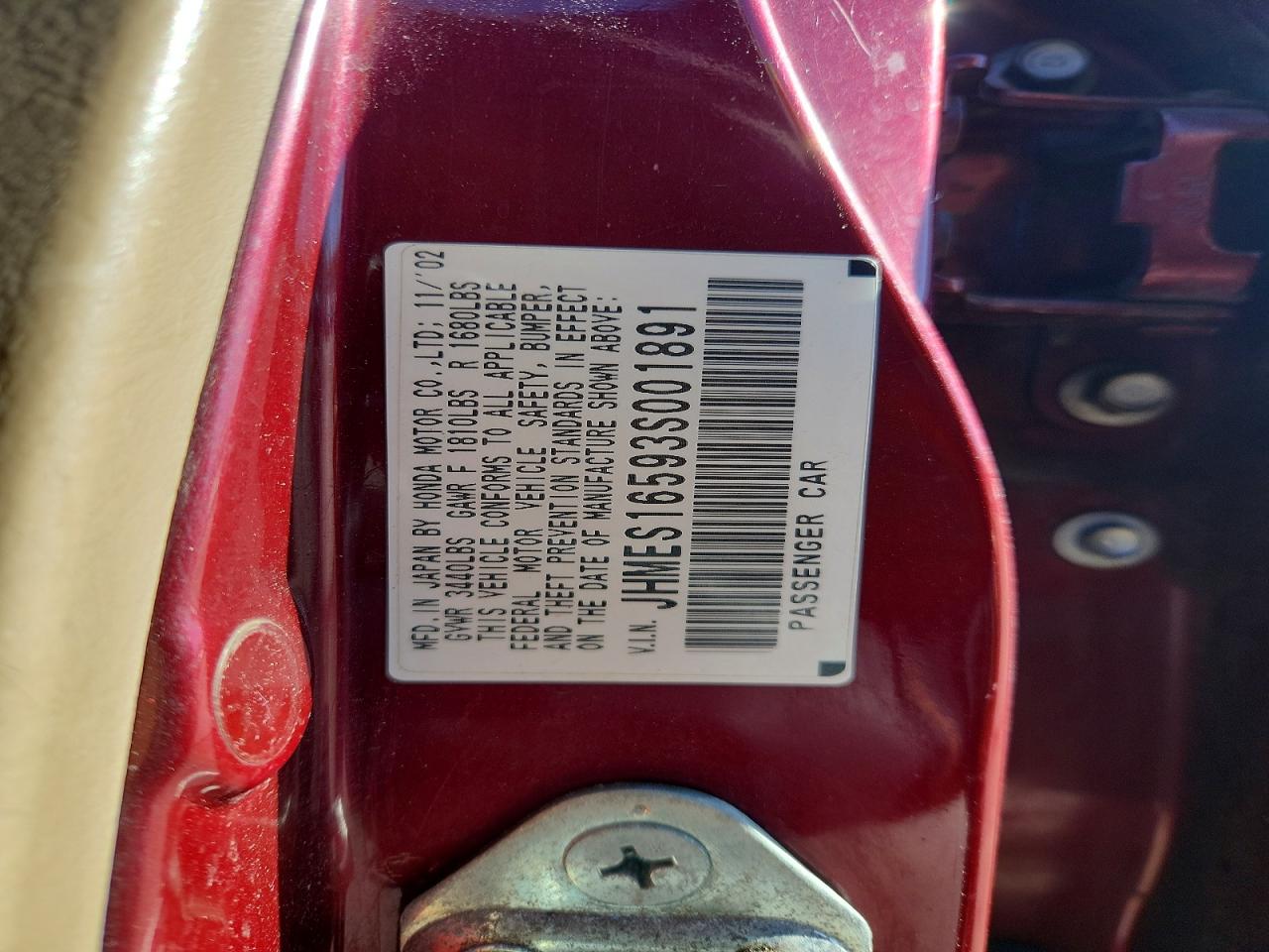 2003 HONDA CIVIC LX photo 25