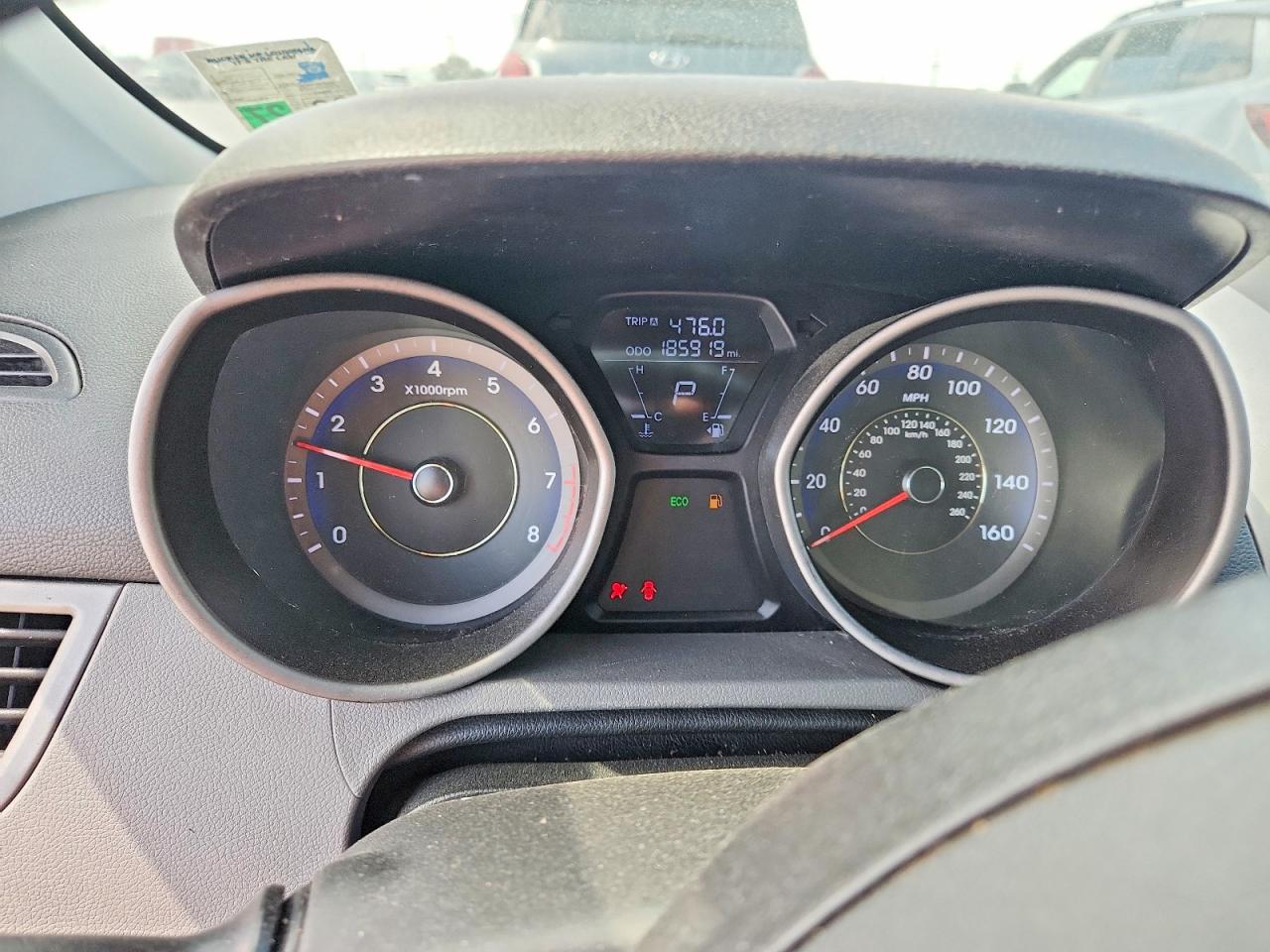 2013 HYUNDAI ELANTRA GLS photo 9
