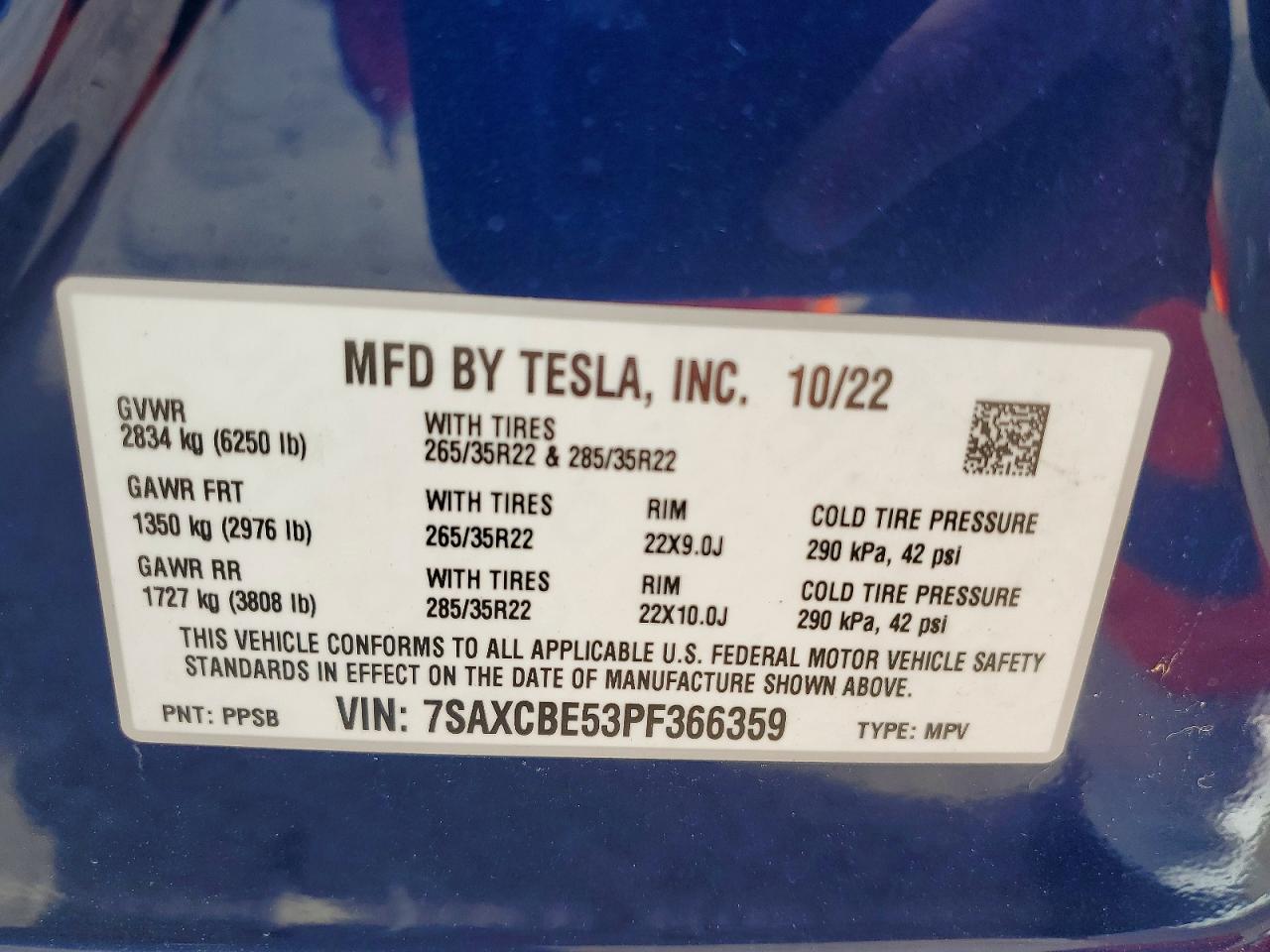 2023 TESLA MODEL X photo 40
