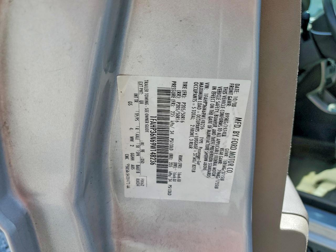 2009 FORD FOCUS SES photo 12
