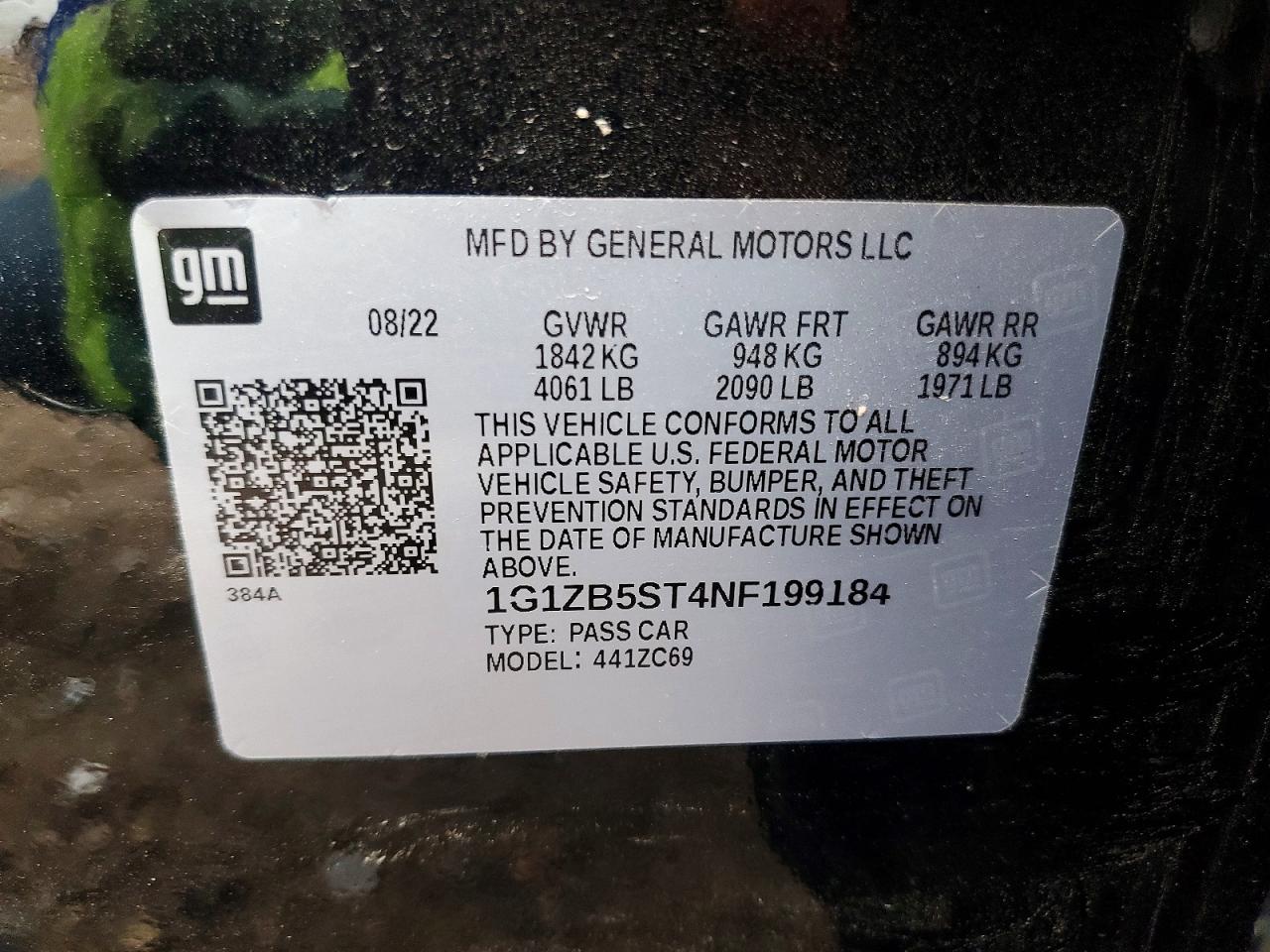 2022 CHEVROLET MALIBU LS photo 23