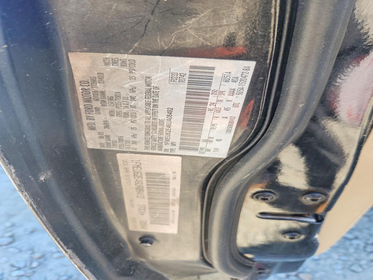 2006 FORD EXPLORER XLS photo 25