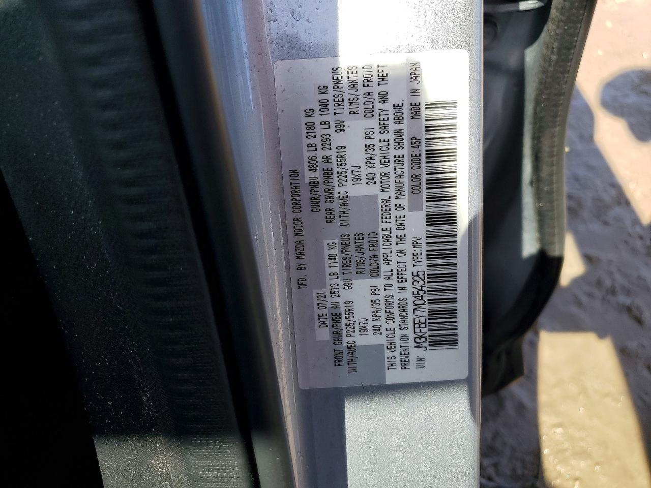 2021 MAZDA CX-5 SIGNATURE photo 12