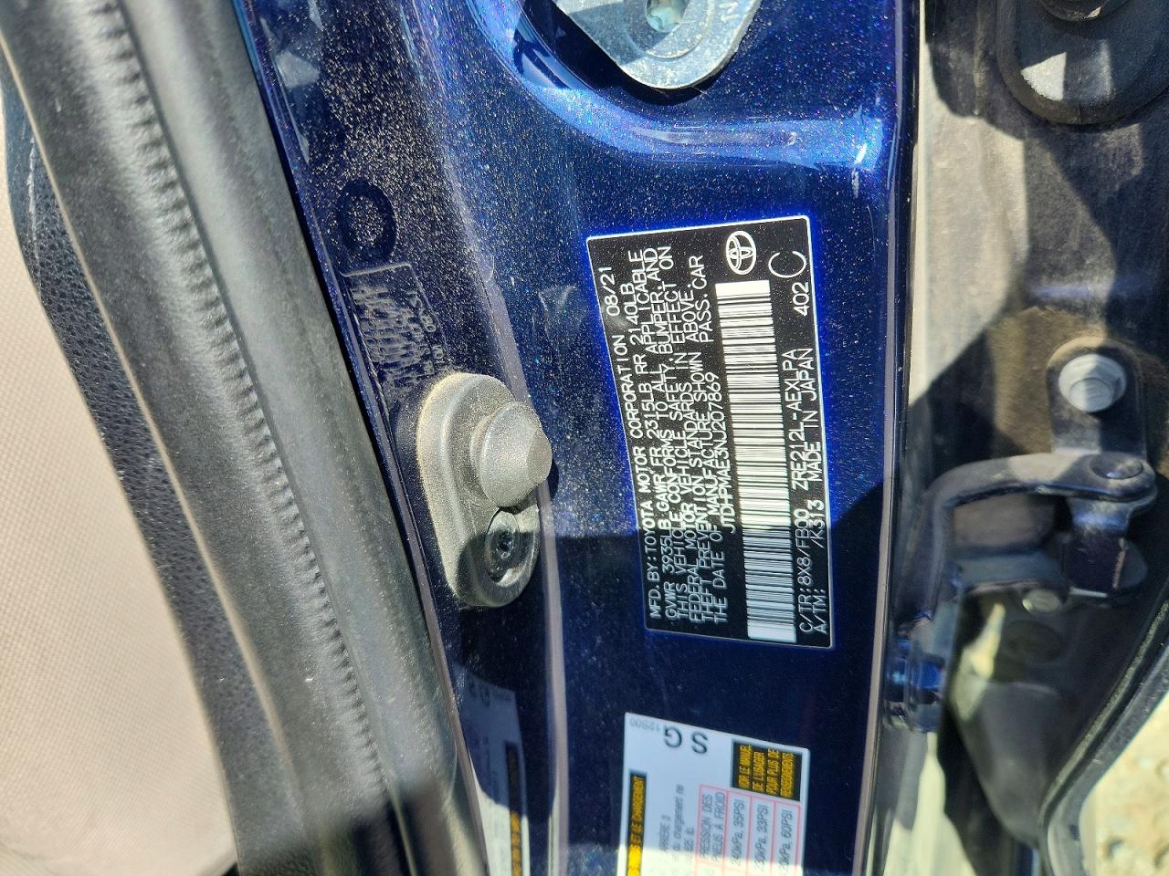 2022 TOYOTA COROLLA LE photo 23