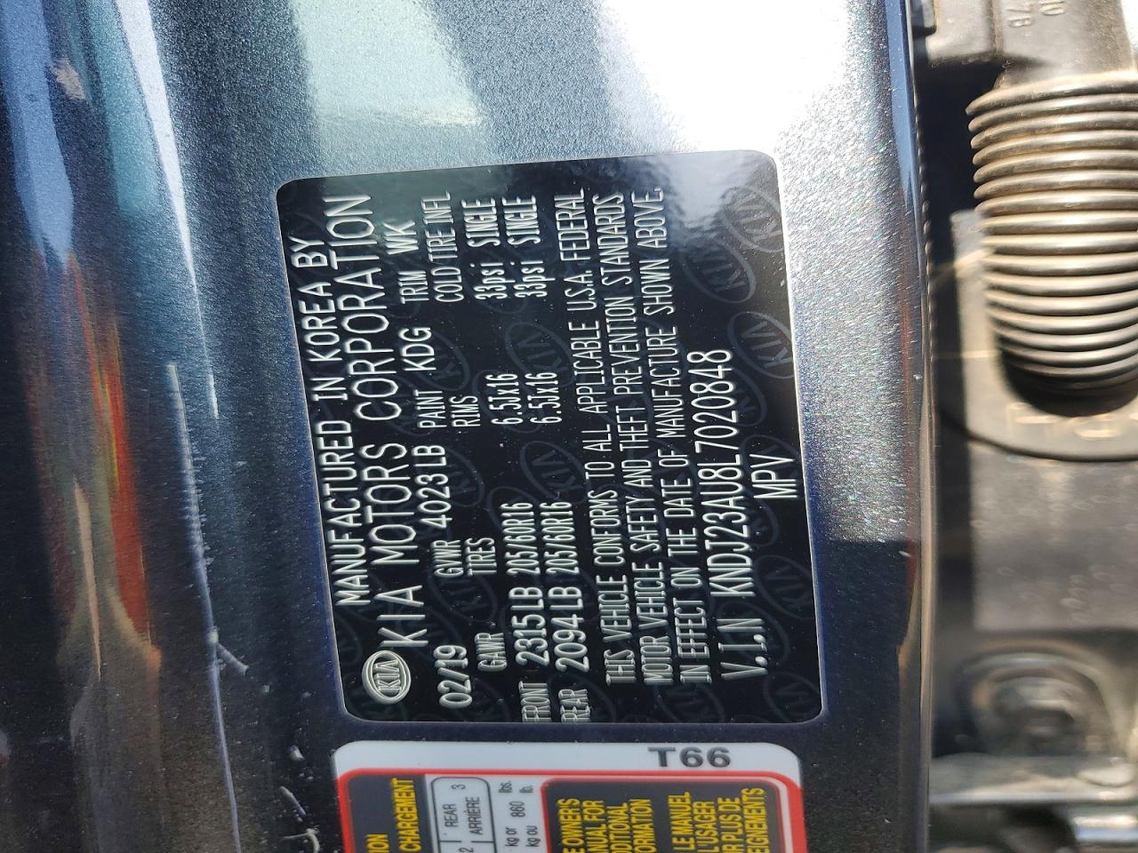 2020 KIA SOUL S photo 25