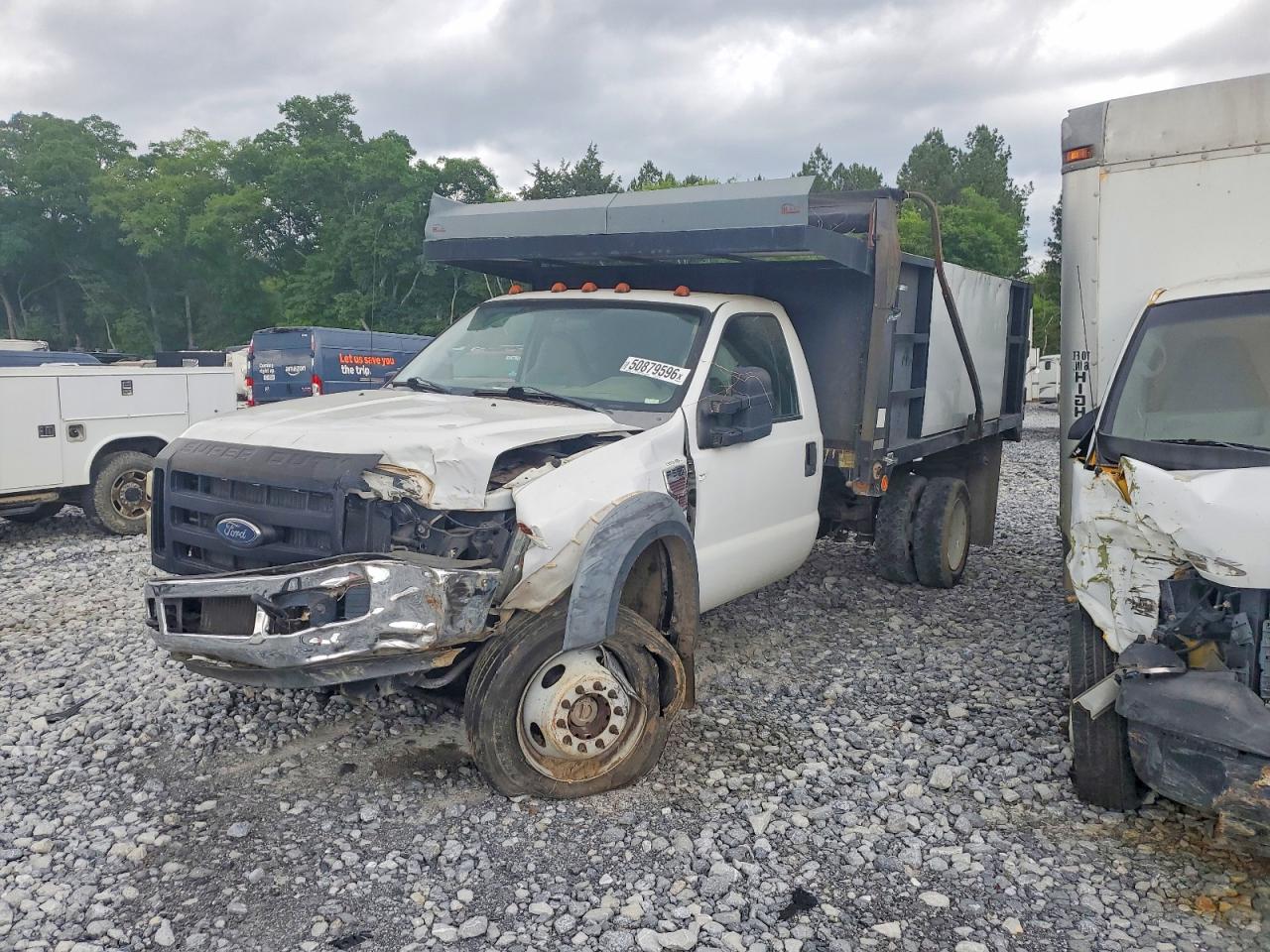 2008 FORD F550 SUPER DUTY DUMP TRUCK photo 3